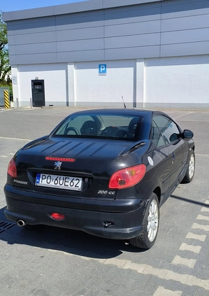 Peugeot 206 CC cena 7900 przebieg: 227000, rok produkcji 2004 z Poznań małe 254